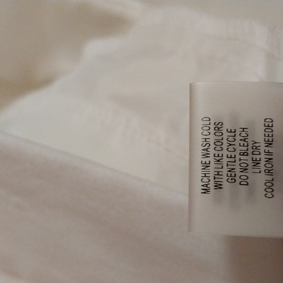 CALVIN KLIEN BRAND WHITE STRETCHY STRAIGHT LEG pants size 12 - Picture 17 of 17